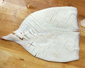 旋转方向，继续45度角斜刀。