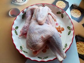 找一个比鸡大一号的碗放鸡