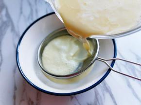 过细筛，这一步不要省略，免得影响口感。