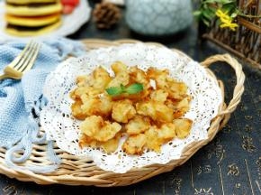 还可以撒上一些椒盐粉，胡椒粉。