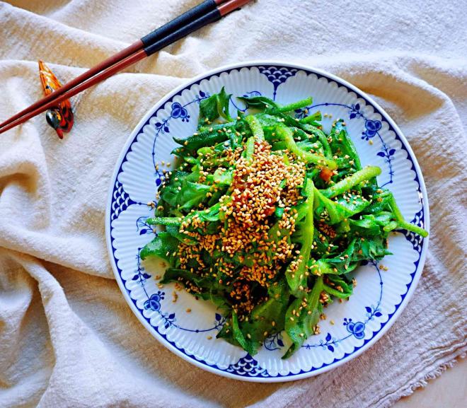 陈醋蒜蓉冰菜