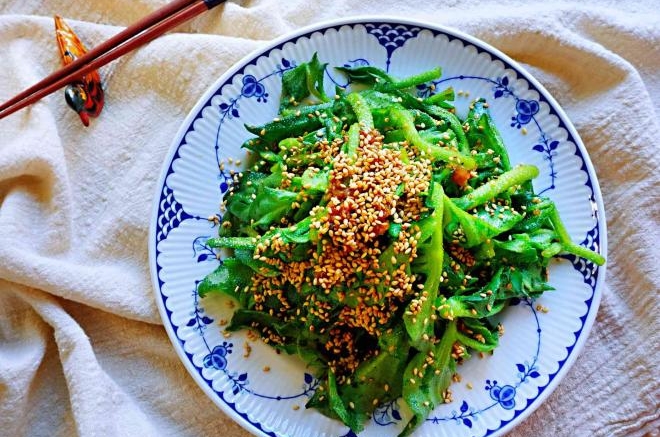 陈醋蒜蓉冰菜