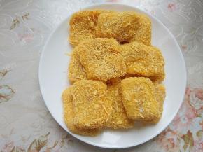 逐一完成全部的狭鳕鱼块