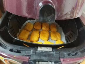 空气炸锅设置200度，15分钟