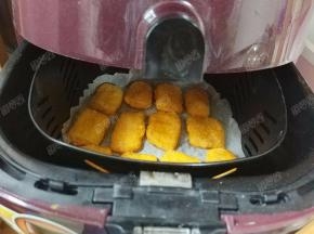 空气炸锅设置200度，15分钟
