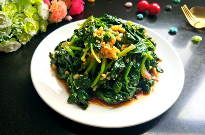 蒜蓉拌菠菜