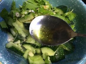 加入适量的花椒油