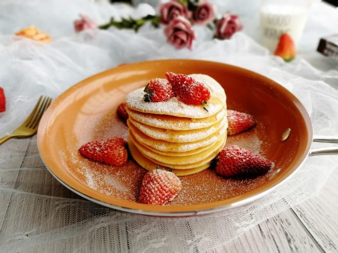 #元气早餐#软香小松饼