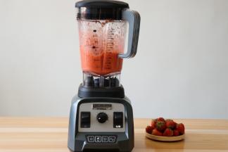 破壁机开始工作；