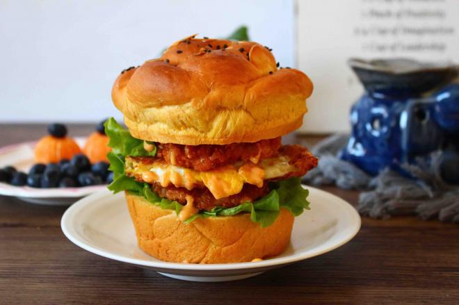 巨无霸南瓜汉堡