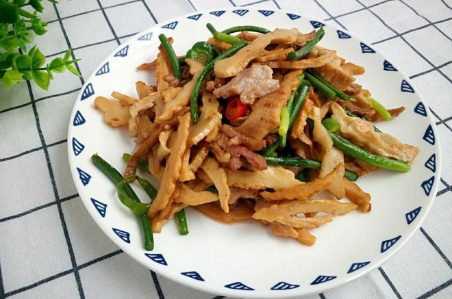 笋干炒肉