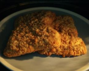 放微波炉或烤箱，加热至表面金黄色。