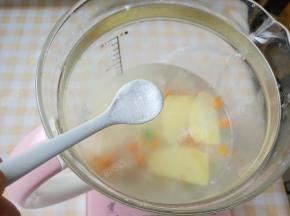 煮好后放入少许盐调味即可