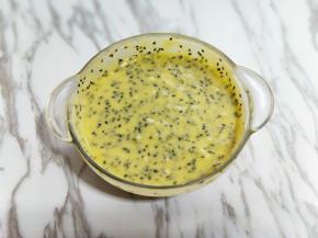 搅拌均匀后，静置15分钟。