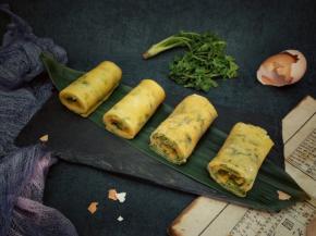 切成段，摆盘开吃吧，简单快手，营养美味哦