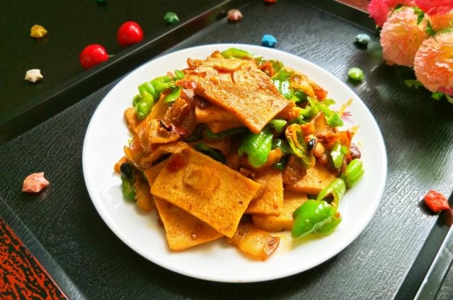 五花肉千叶豆腐
