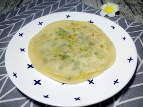 美味的葱油饼。