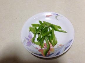 尖椒切丝
