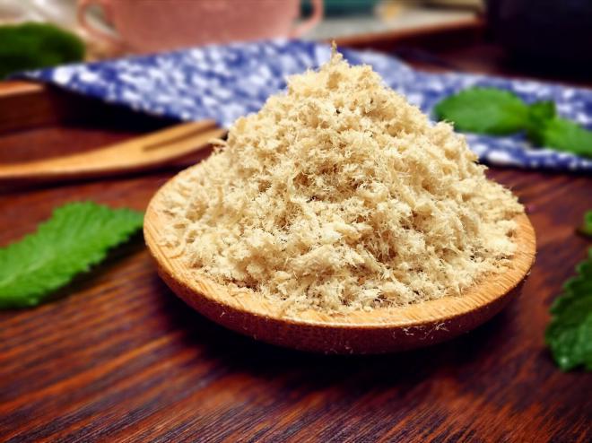 自制五香鲍鱼汁肉松