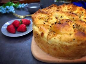 时间到后，再出模。好过瘾的大面包