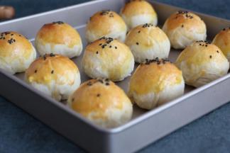 成品非常好吃！酥到掉渣！