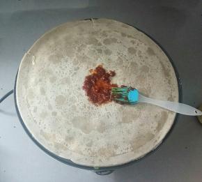 抹上个人喜欢的酱