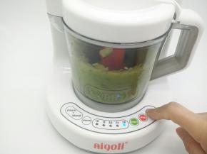 插好电源，按启动键，再按搅拌键，10秒就可以，是不是很快，