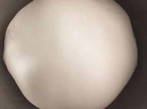 发酵至两倍大的时候拿出来用手指按压不回缩不反弹就可以操作了按压的图片忘记拍了