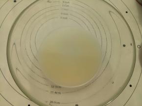 玉米油，水，柠檬汁混合均匀。