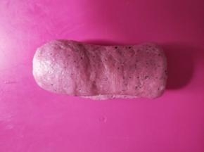 从上往下卷起来。