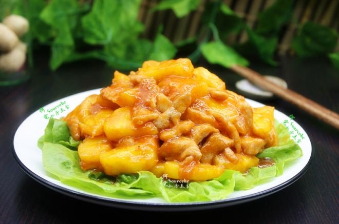菠萝咕噜肉