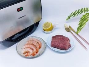 准备食材及机器。