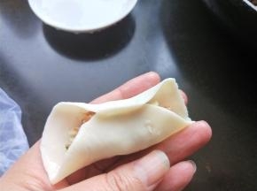 中间粘起来。