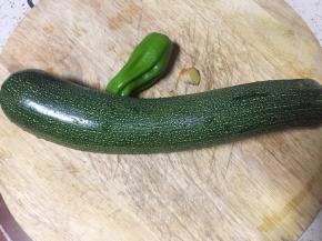 新鲜青皮小南瓜