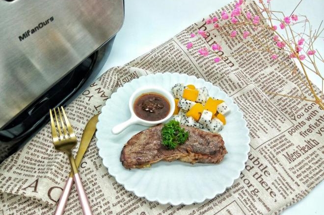 【三明治机版】黑胡椒牛排