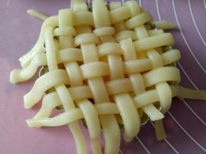 像图上这样编一下，盖在模具上