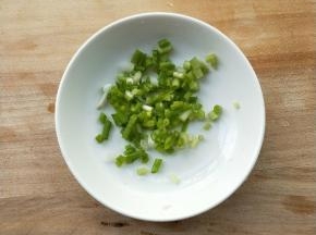 葱花。