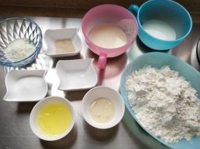 所有材料称重