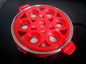 放上蒸蛋器
