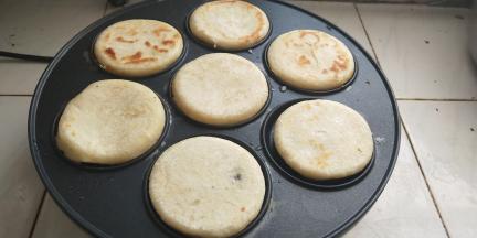 半分钟左右翻面