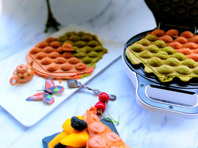 双色水果鸡蛋仔