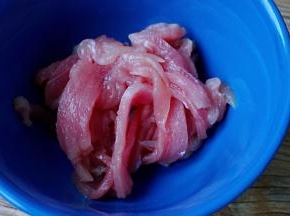 猪里脊肉切丝
