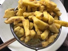 捞出沥油