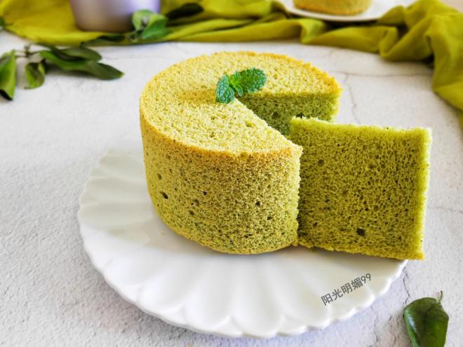抹茶戚风蛋糕