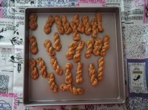 出炉咯。烤的时候好香啊！