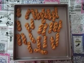 出炉咯。烤的时候好香啊！