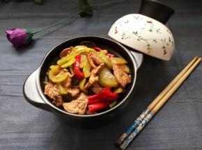 入小砂锅上桌