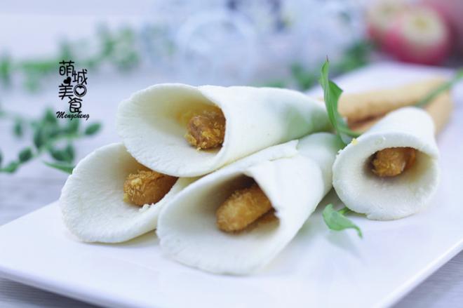 马蹄莲蛋卷