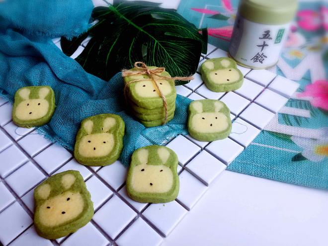 抹茶兔兔曲奇饼干