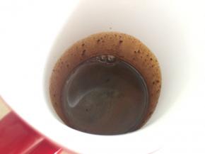 5克咖啡粉加适量热水融化均匀